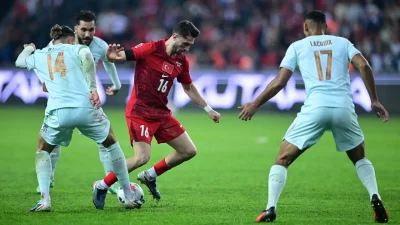 UEFA Uluslar A Ligi 1. Grup'ta mücadele eden A Milli
