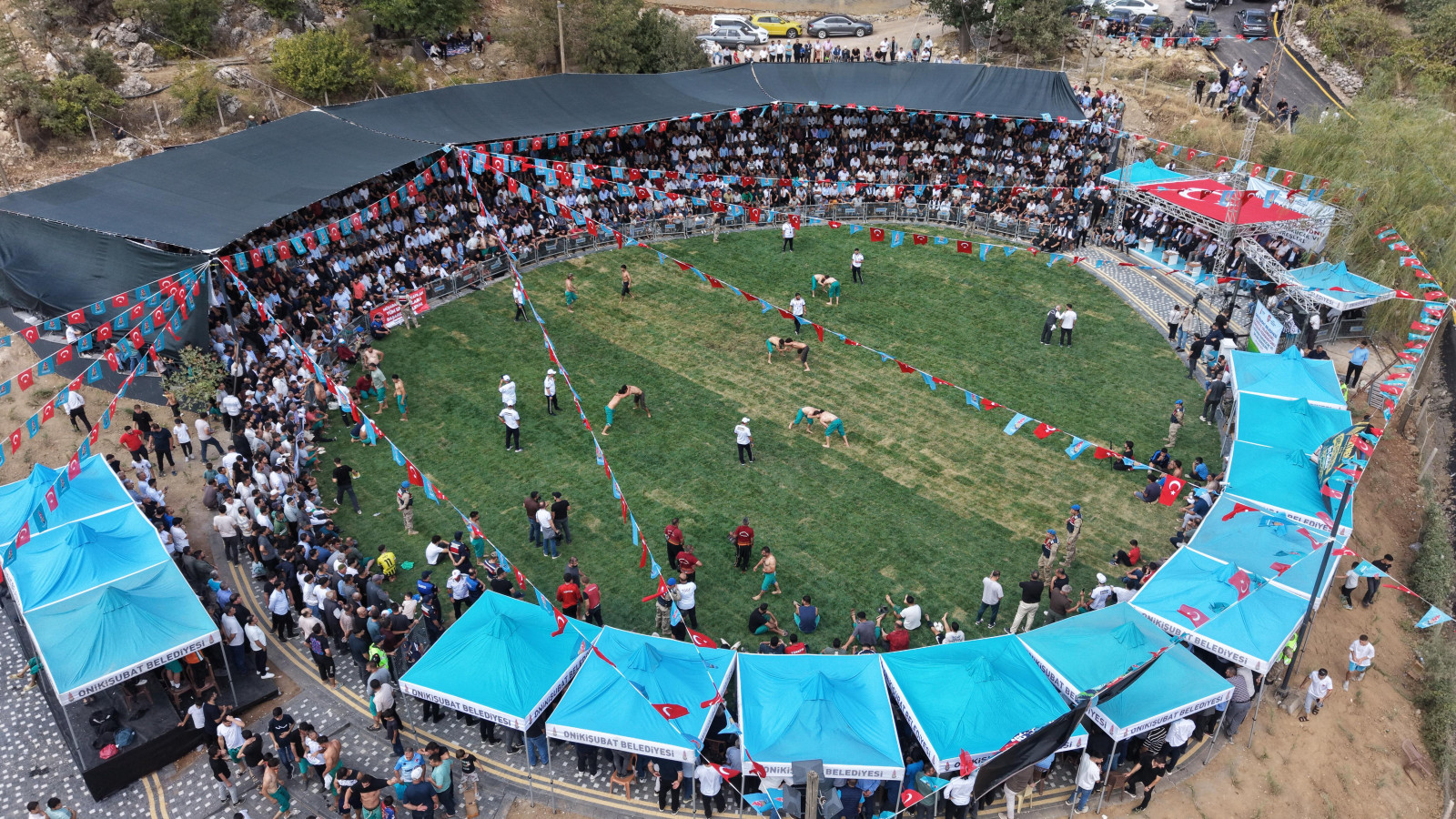 Başkan Görgel; “Ata Sporumuz Güreş’e Sahip Çıkıyor, Gelecek Nesillere Taşıyoruz” 2 kertmen gures festivali4