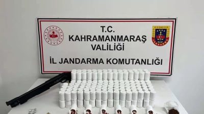 Kahramanmaraş’ın da aralarında bulunduğu 35 ilde jandarma ekiplerince uyuşturucu operasyonları