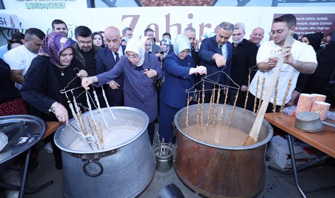 Hanifi Toptaş başkanlığındaki Onikişubat Belediyesi tarafından “Kadın emeği, zahirenin bereketiyle