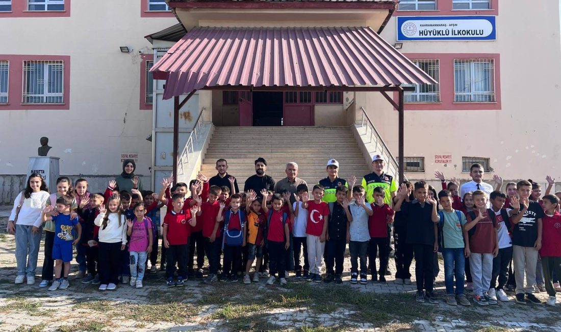 Kahramanmaraş İl Jandarma Komutanlığı Trafik Jandarması ekipleri, geleceğin sürücüleri ve