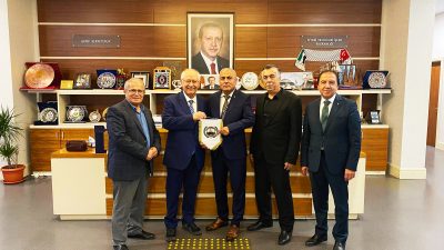 Ankara Kahramanmaraş Dernekleri Federasyonu Genel Başkanı Ramiz Çelik ve beraberindeki