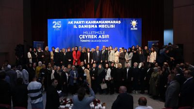 AK Parti Kahramanmaraş Genişletilmiş İl Danışma Meclisi Toplantısı, teşkilat mensuplarının