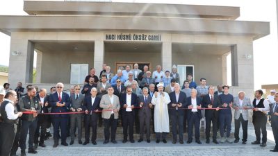 Kahramanmaraş’ın Şerefoğlu Mahallesi’nde, KİPAŞ Holding Yönetim Kurulu Başkanı Hanifi Öksüz