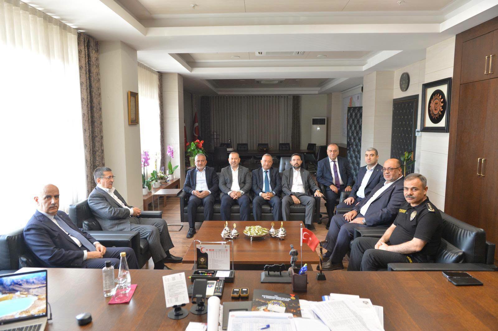 Prof. Dr. Vahit Kirişci'den Emniyet Müdürü Beyti Kalaycı’ya Hayırlı Olsun Ziyareti 1 839033008 967316365812489 1417758681121285926 n