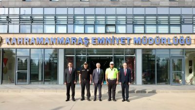 Kahramanmaraş Valisi Mükerrem Ünlüer, Kahramanmaraş İl Emniyet Müdürlüğü görevine atanan