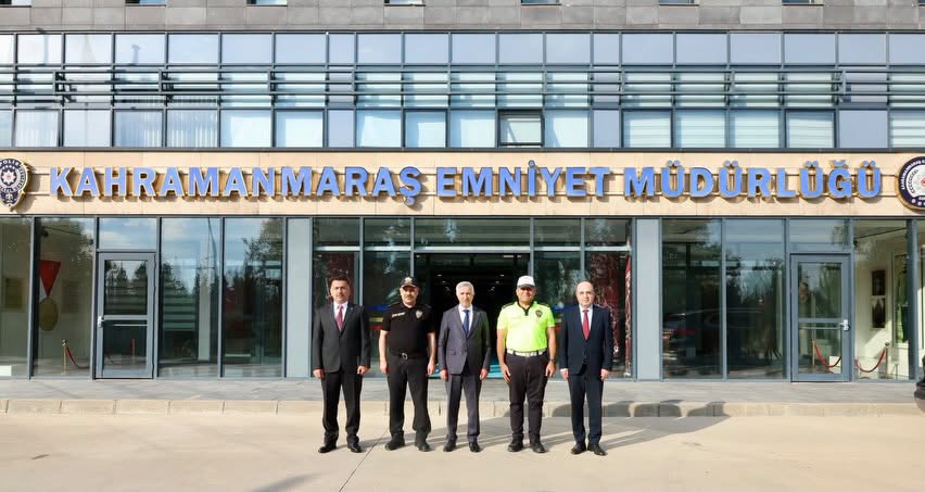 Kahramanmaraş Valisi Mükerrem Ünlüer, Kahramanmaraş İl Emniyet Müdürlüğü görevine atanan