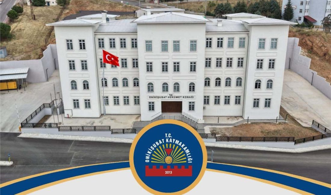 Kahramanmaraş’ta Onikişubat Kaymakamlığı ve bağlı resmi kurumların yeni hizmet adresi