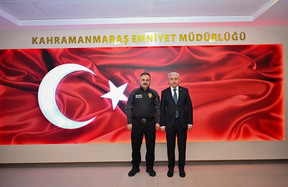 MÜSİAD Kahramanmaraş Şube Başkanı Şerafettin Özcan ve yönetim kurulu üyeleri,