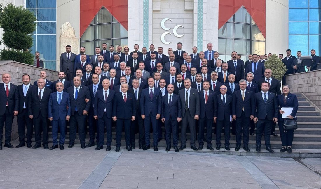 Milliyetçi Hareket Partisi (MHP) Kahramanmaraş İl Başkanı Mansur Metehan, Ankara’da