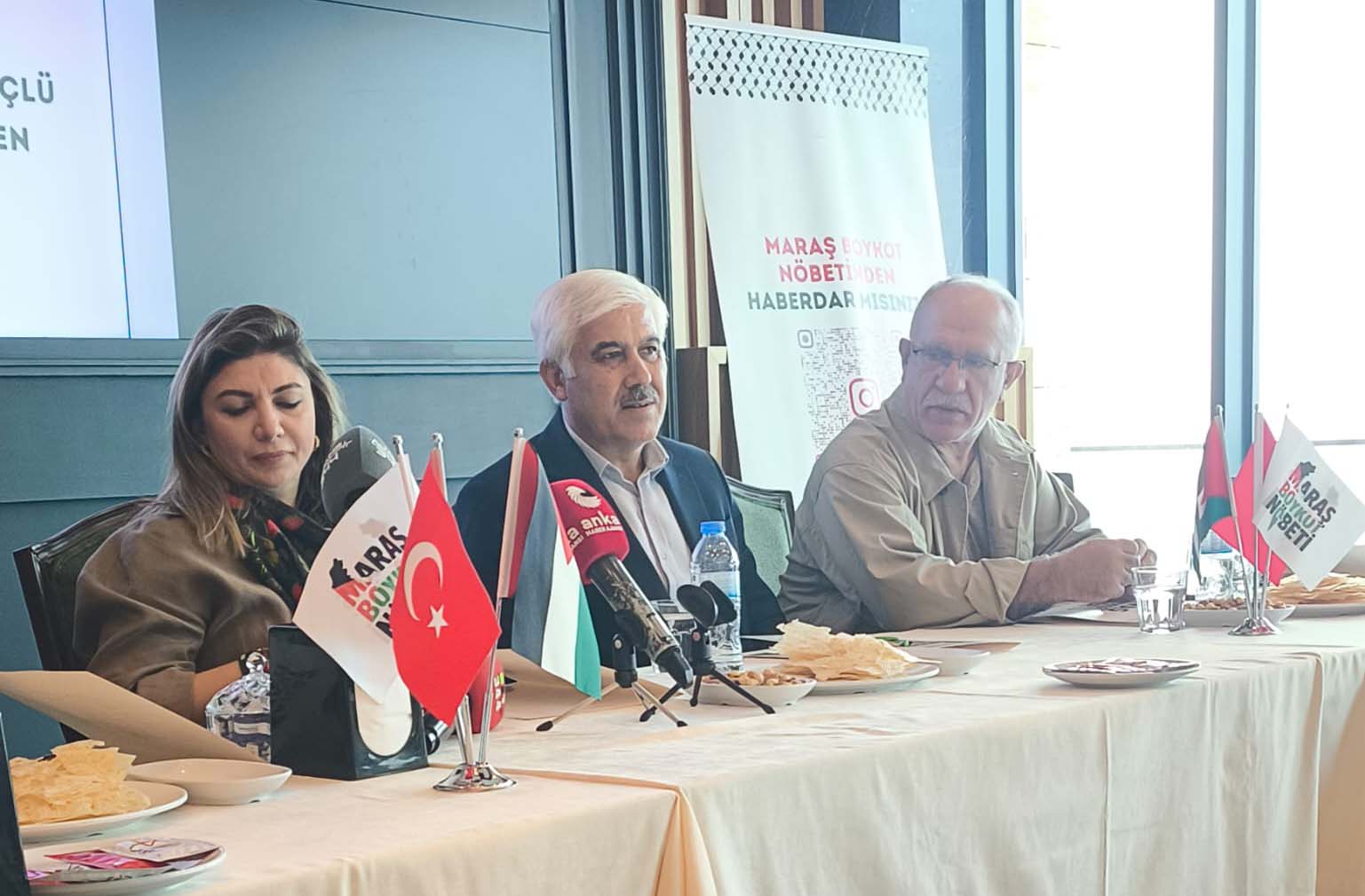 Kahramanmaraş’ta sürdürülen boykot nöbeti 365. gününe ulaşırken, bu kapsamda basın