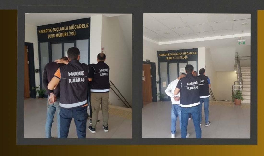 Kahramanmaraş’ta narkotik ekiplerinin 7 ve 10 Ekim tarihlerinde gerçekleştirdiği operasyonlarda