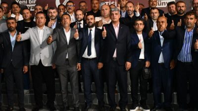 Dulkadiroğlu Belediye Başkanı Mehmet Akpınar ve Türkoğlu Belediye Başkanı Mehmet