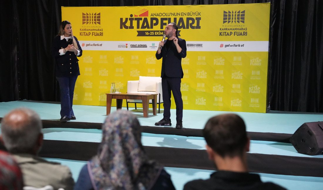 11. Uluslararası Kahramanmaraş Kitap Fuarı’na katılan Fulya Öztürk, “Kahramanmaraş Kitap