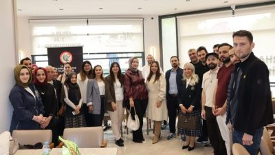 14. Bölge Kahramanmaraş Eczacılar Odası Başkanı Ebru Kaya, Türkoğlu ilçesinde