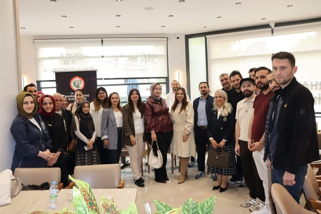 14. Bölge Kahramanmaraş Eczacılar Odası Başkanı Ebru Kaya, Türkoğlu ilçesinde
