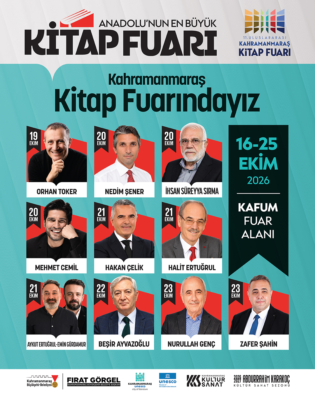 Anadolu’nun En Büyük Kitap Fuarı 16 Ekim’de Kapılarını Açıyor! 2 Kitap Fuari2