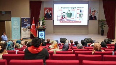 Büyükşehir Belediyesi, kadın girişimcilerin üretim ve pazarlama becerilerini geliştirmek amacıyla
