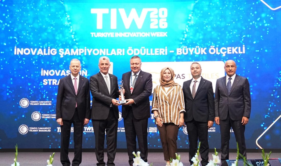 Kipaş Tekstil, Türkiye İnovasyon Haftası kapsamında düzenlenen İnovaLİG 2026’da Büyük