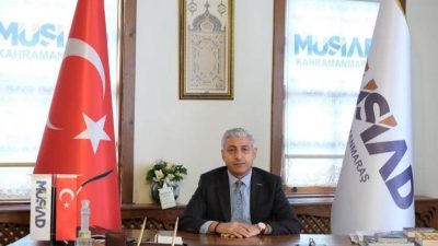 MÜSİAD Kahramanmaraş Şube Başkanı Şerafettin Özcan, annelerini kaybeden CHP Kahramanmaraş