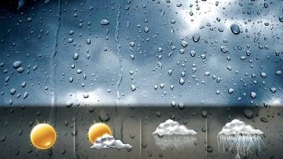 Kahramanmaraş genelinde bugün hava çok bulutlu ve aralıklı sağanak yağışlı
