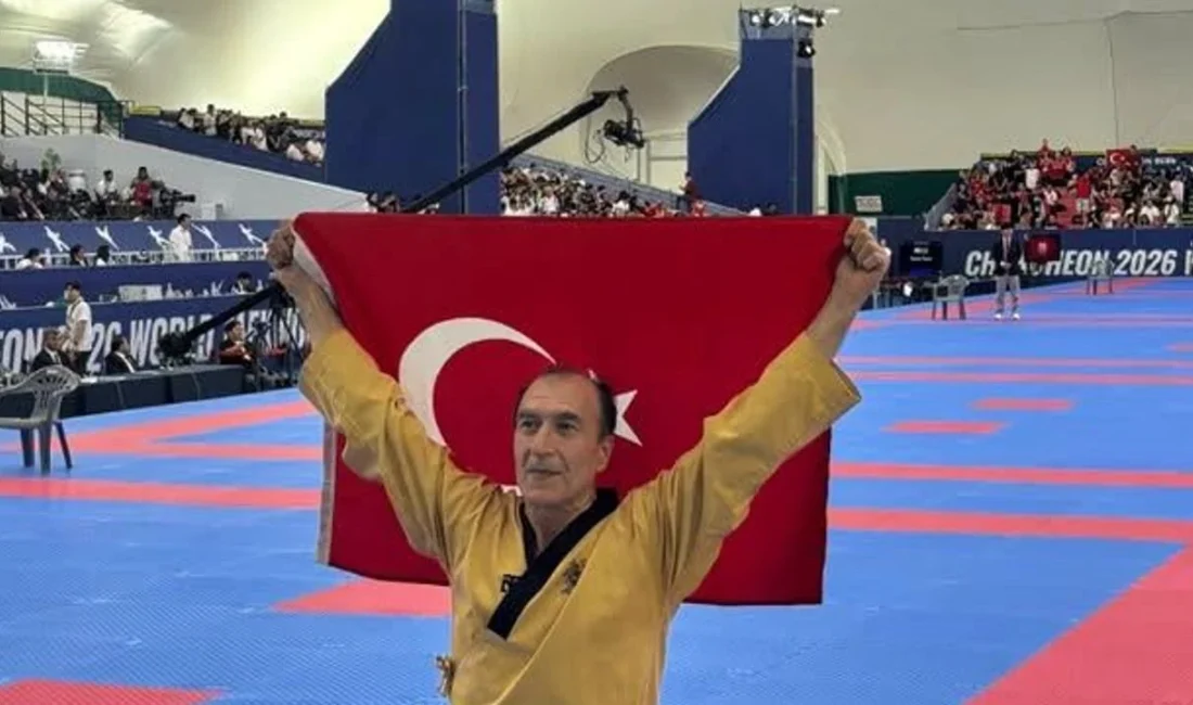 Kahramanmaraşlı milli sporcu Teyfik Çelik, Güney Kore’de düzenlenen 2026 Dünya