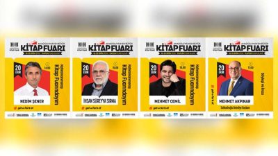 
Büyükşehir Belediyesinin 11. Uluslararası Kahramanmaraş Kitap Fuarı’nda 20 Ekim Salı