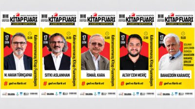 Büyükşehir Belediyesinin 11. Uluslararası Kahramanmaraş Kitap Fuarı’nda 17 Ekim Cumartesi